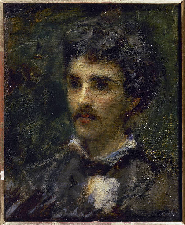 ritratto di Alfredo Catalani (dipinto) di Ranzoni, Daniele (sec. XIX)