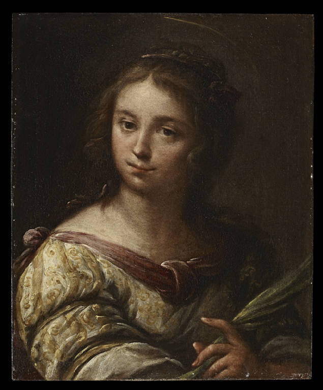 Santa Cecilia (dipinto) di Nuvolone, Carlo Francesco (attribuito) (sec. XVII)