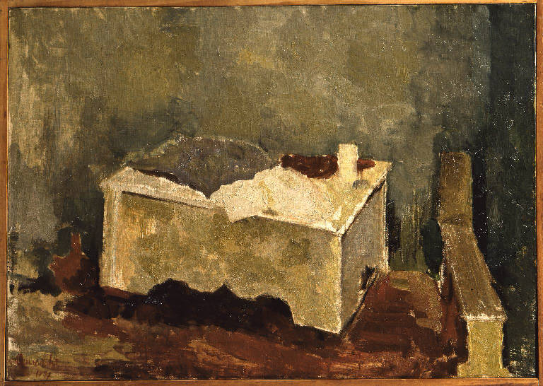 Natura morta (dipinto) di Quarenghi Maria Clara (sec. XX)