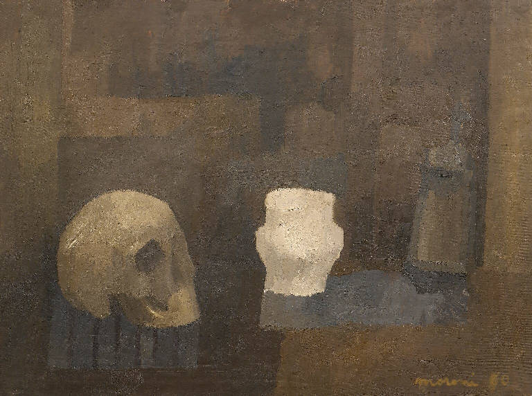 Natura morta (dipinto) di Moroni Giambattista (sec. XX)