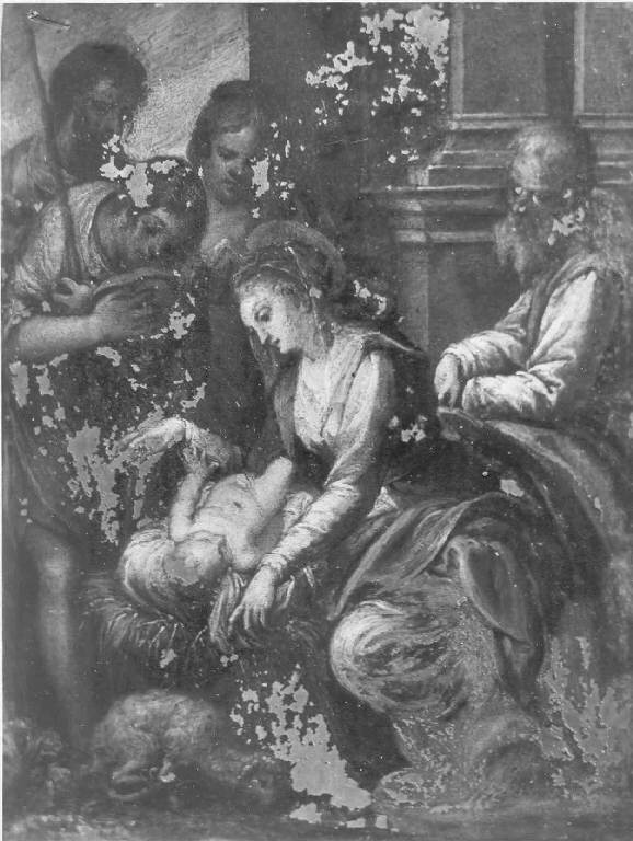 Adorazione dei pastori (dipinto) - ambito emiliano (primo quarto sec. XVIII)