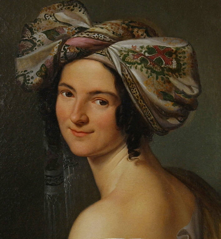 Ritratto di Agnese Rusconi (dipinto) - ambito lombardo (sec. XIX)
