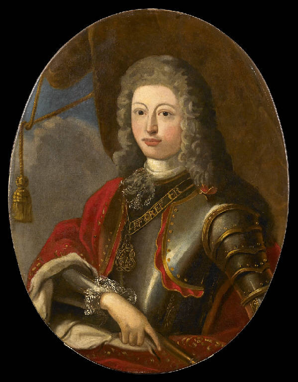 Ritratto di Vittorio Amedeo II di Savoia (dipinto) - ambito piemontese (sec. XVII)