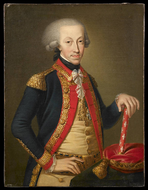 Ritratto di Carlo Emanuele IV di Savoia (dipinto) - ambito piemontese (sec. XVIII)