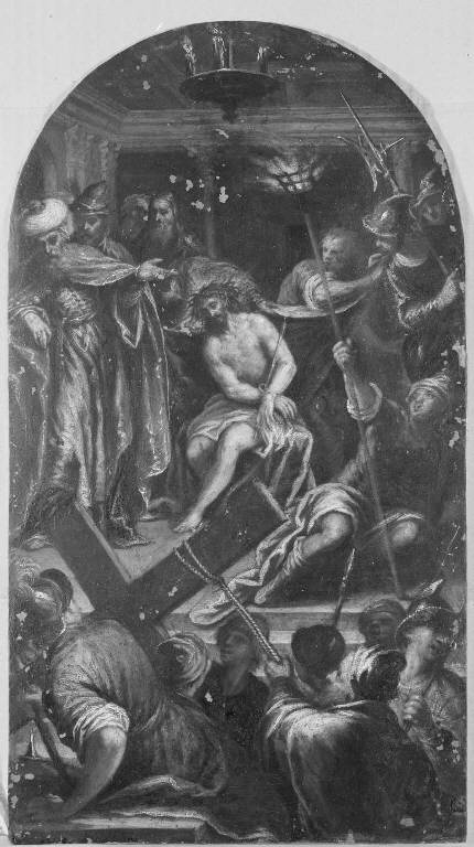 Ecce Homo (dipinto) di Da Ponte Francesco detto Bassano Francesco il Giovane (sec. XVI)