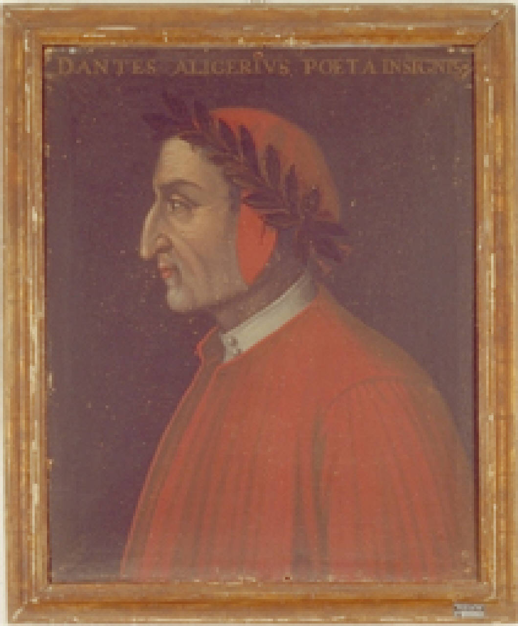 ritratto di Dante Alighieri (dipinto) - ambito bergamasco (sec. XVII)