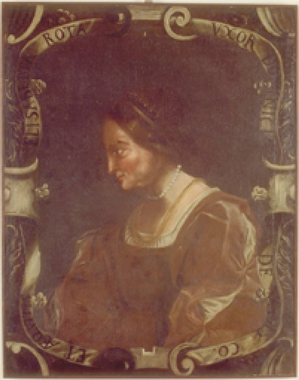 ritratto di Elisabetta Rota de Tassis (dipinto) - ambito bergamasco (sec. XVII)