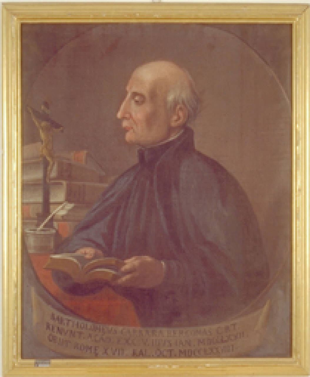 ritratto di Bartolomeo Carrara (dipinto) - ambito bergamasco (sec. XVIII)