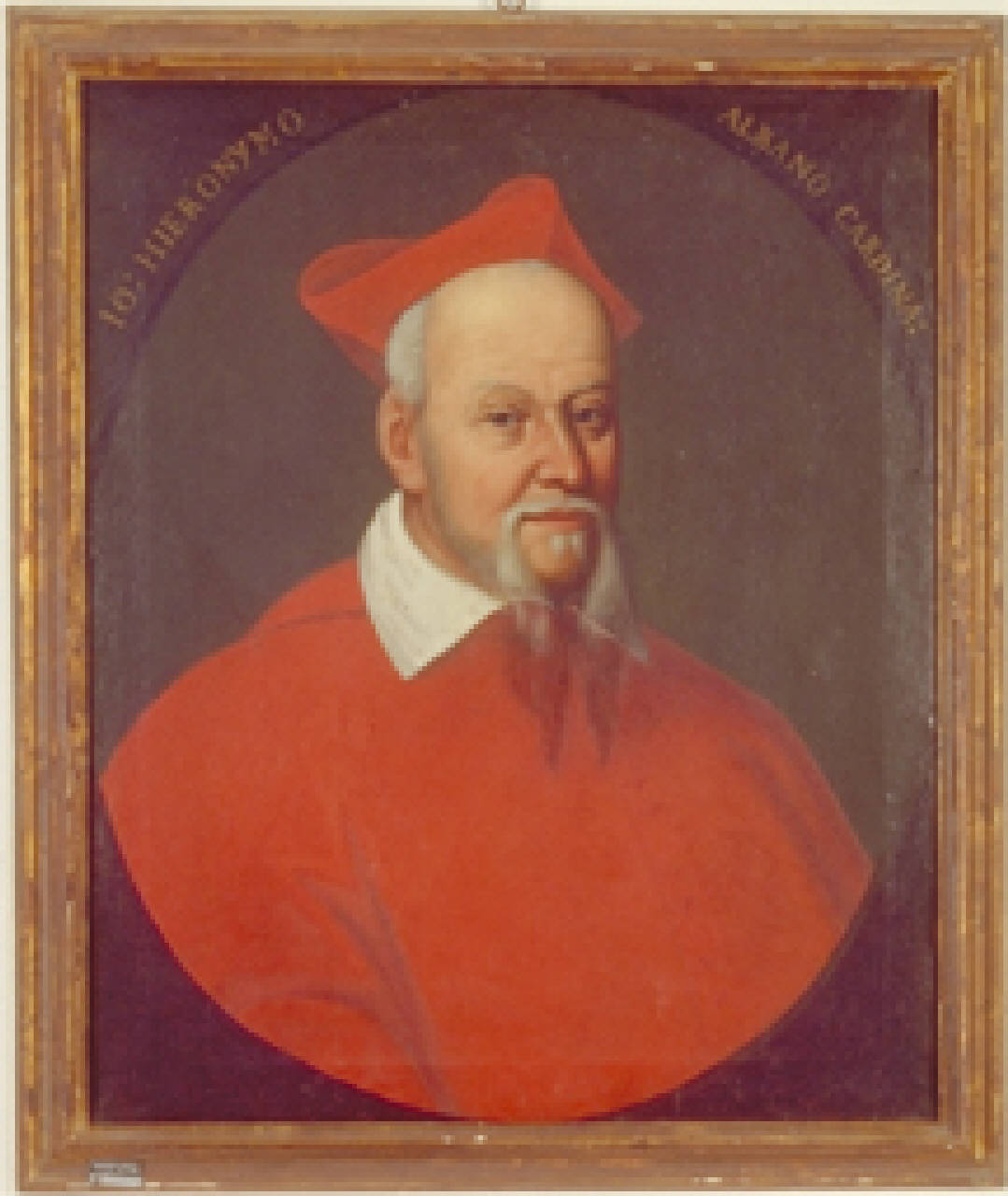 ritratto del cardinale Giovanni Girolamo Albani (dipinto) - ambito bergamasco (seconda metà sec. XVIII)