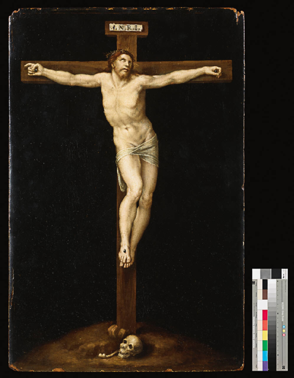 Cristo crocifisso (dipinto) - ambito italiano (seconda metà sec. XVI)