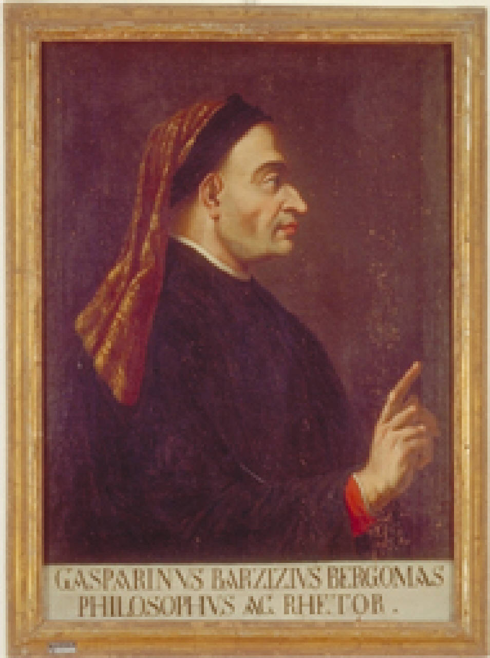 ritratto di Gasparino Barzizza (dipinto) di Orelli Vincenzo Angelo (sec. XVIII)