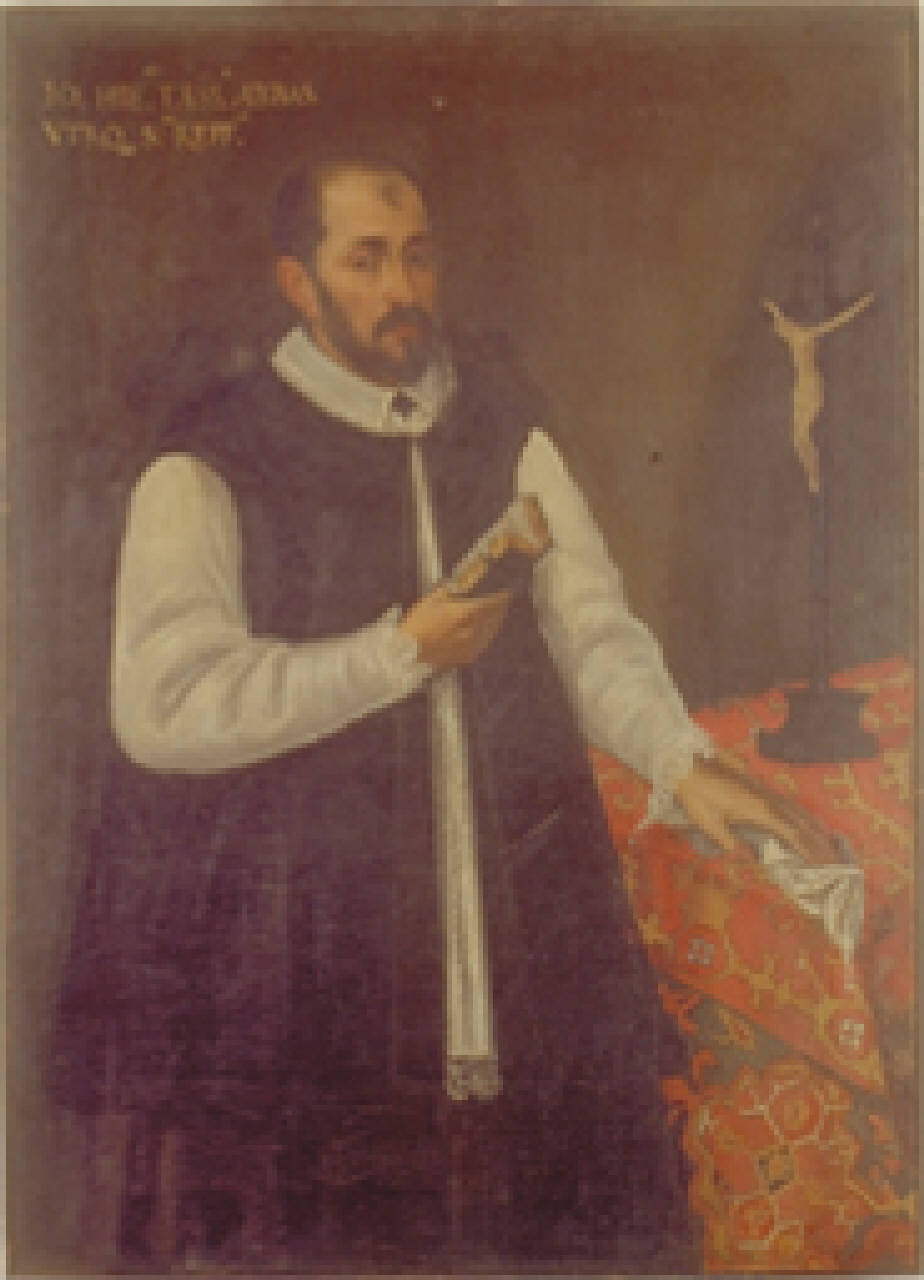 ritratto di Giovanni Girolamo Tasso (dipinto) di Salmeggia Enea detto Talpino (scuola) (prima metà sec. XVII)