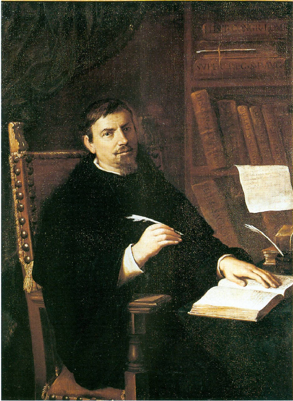 ritratto di padre Donato Calvi (dipinto) di Grenier, Lorenzo (sec. XVII)