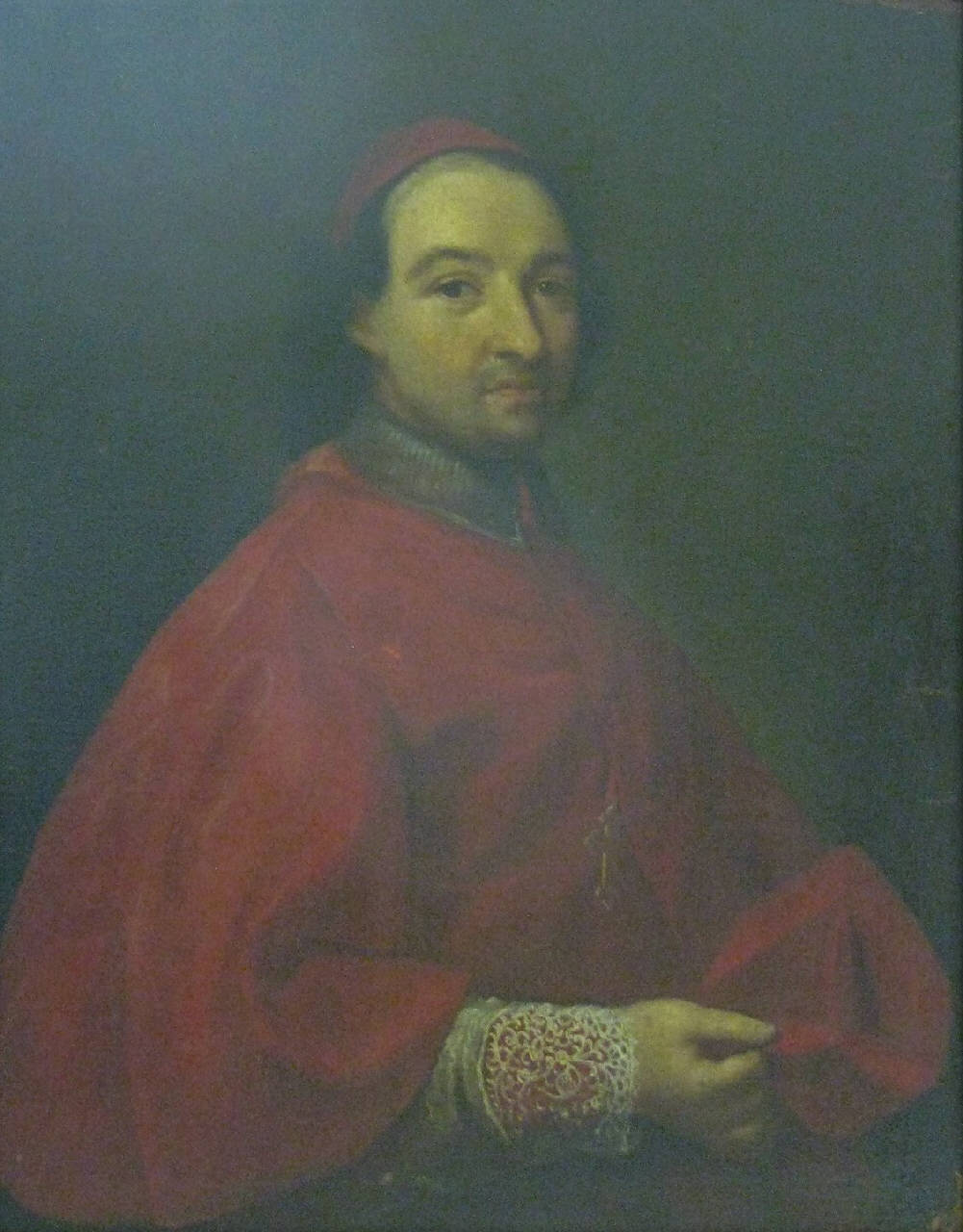 ritratto di cardinale (dipinto) - ambito bergamasco (sec. XVIII)