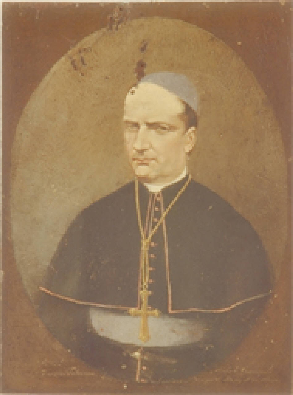 ritratto dell'arcivescovo di Lanciano Francesco Maria Petrarca (dipinto) di Cavarocchi, Michele (sec. XIX)