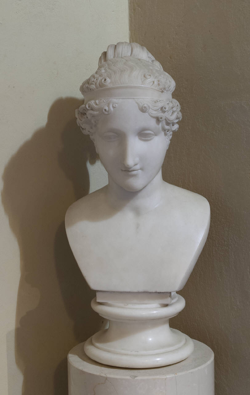 busto di Ebe (busto) - ambito romano (sec. XIX)