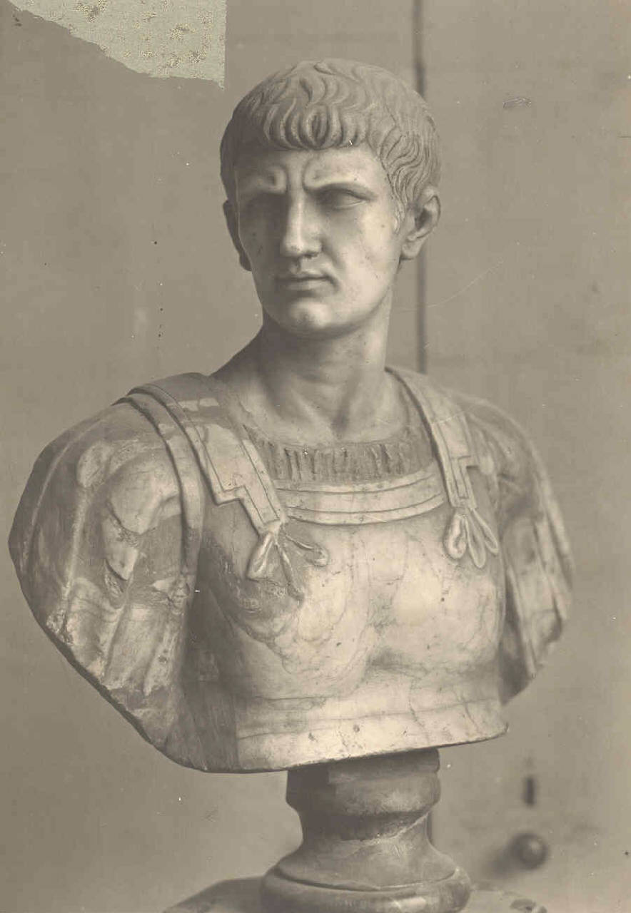 busto di imperatore romano (busto) - ambito romano (seconda metà sec. XVIII)