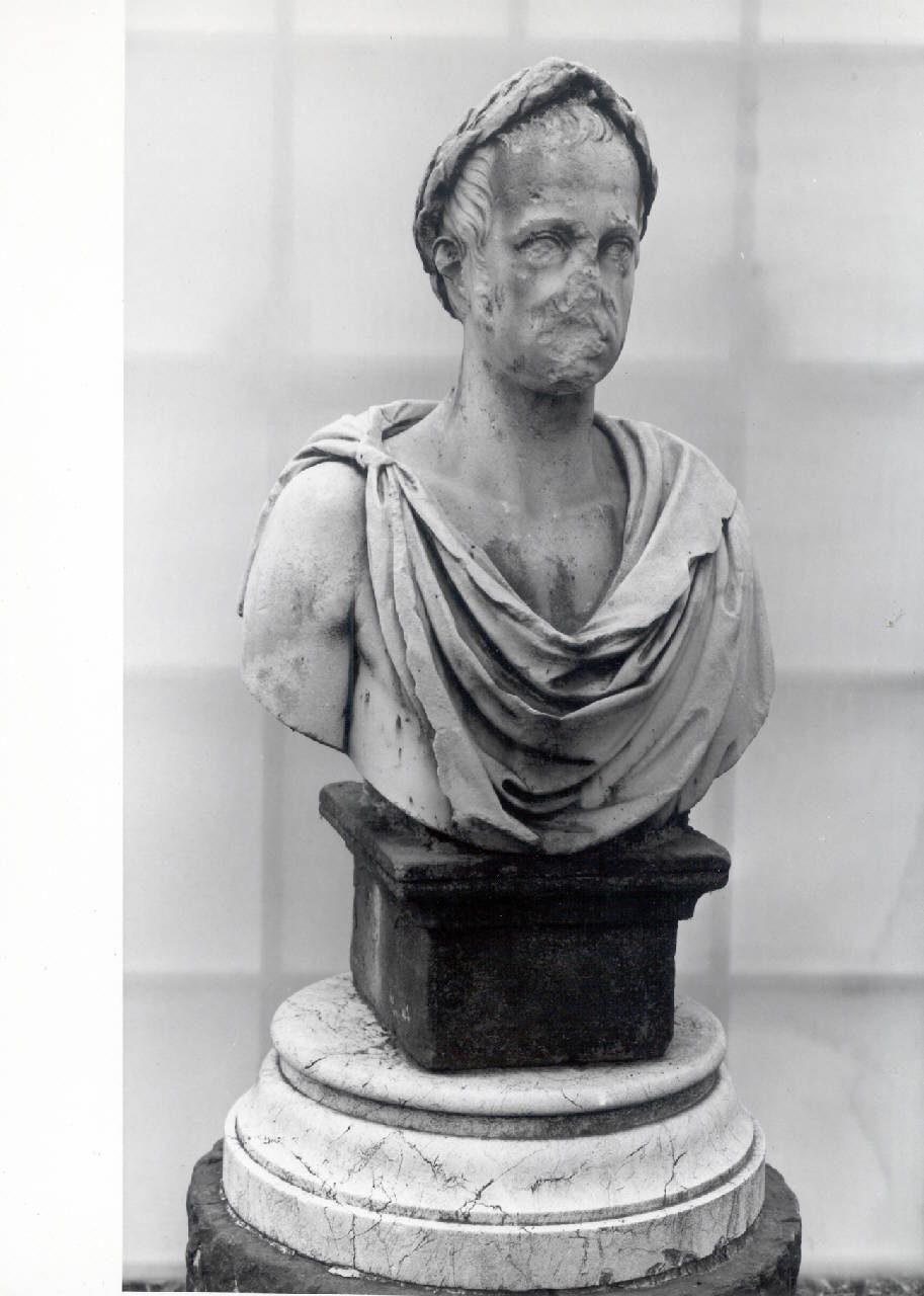 busto dell'imperatore Francesco Giuseppe (busto) di Pagani, Luigi (sec. XIX)
