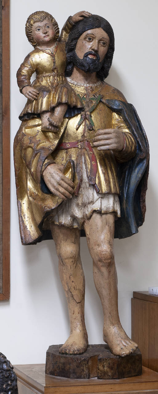 San Cristoforo (statua) - ambito lombardo (sec. XVI)