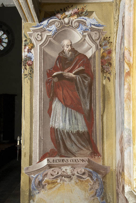 Sant'Egidio (dipinto murale) di Valdani, Alessandro (attr.) (sec. XVIII)