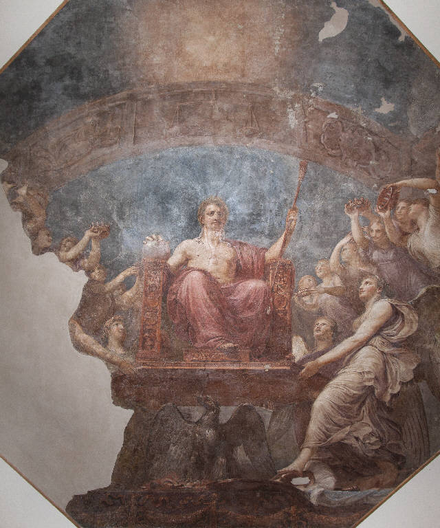 Apoteosi di Napoleone (dipinto murale staccato) di Appiani, Andrea (sec. XIX)