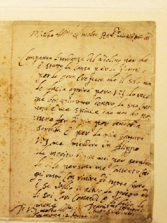 manoscritto di Stradivari, Antonio (sec. XVIII)
