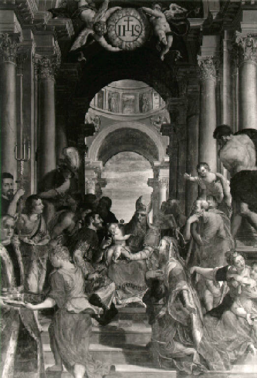 Circoncisione di Gesù (dipinto) di Cossali Grazio (fine sec. XVI)