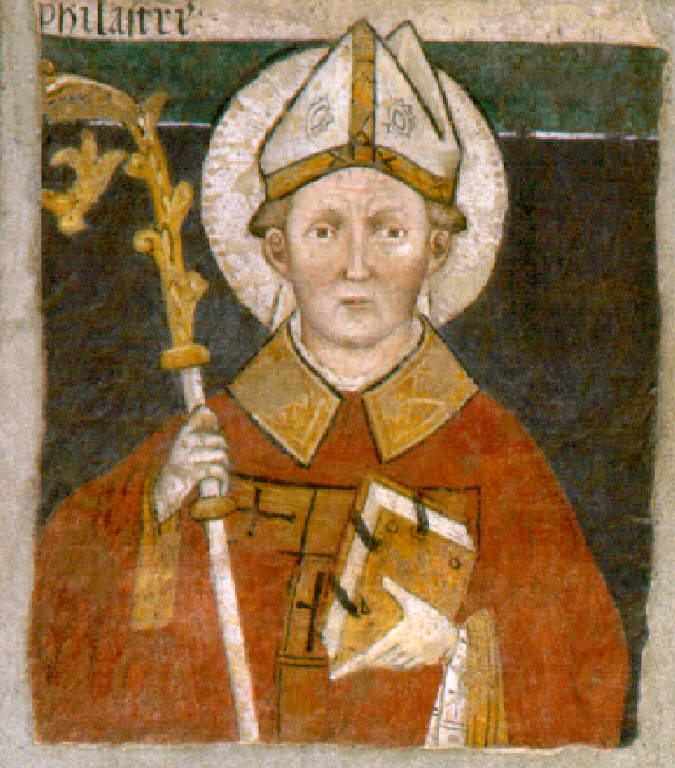 San Filastrio (dipinto) - scuola lombarda (fine sec. XIV)