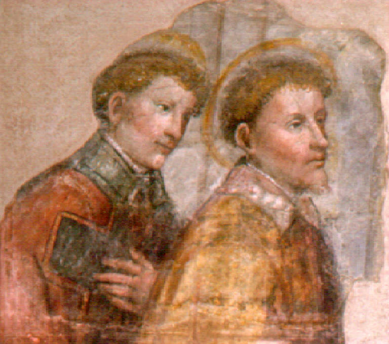 San Faustino e San Giovita (dipinto) di Paolo da Cailina il Giovane (metà sec. XVI)