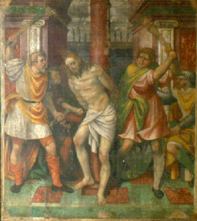 Cristo flagellato (dipinto) di Paolo da Cailina il Giovane (prima metà sec. XVI)
