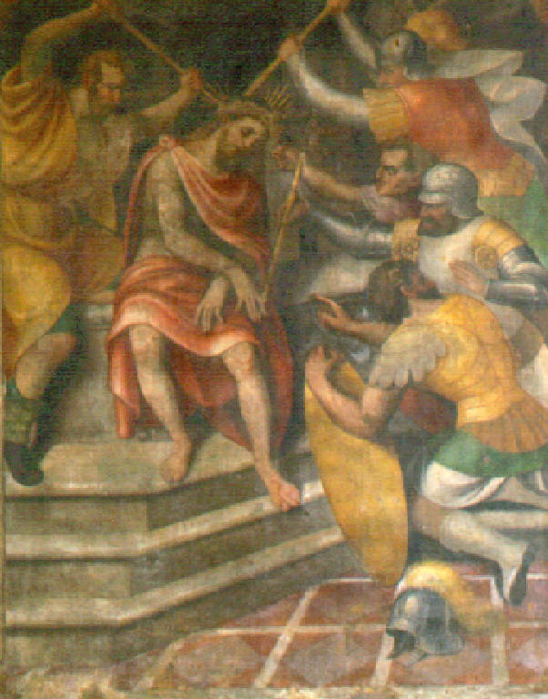 Cristo coronato di spine (dipinto) di Paolo da Cailina il Giovane (prima metà sec. XVI)