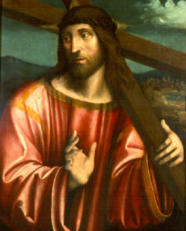 Cristo portacroce (dipinto) di Raibolini Giacomo detto Francia (seconda metà sec. XVI)