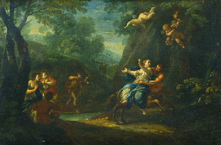 Nesso e Deianira (dipinto) - scuola francese (sec. XVII)