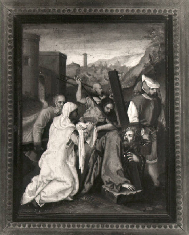 Incontro di Cristo e Veronica (dipinto) di Goltzius Hendrick (seconda metà sec. XVI)