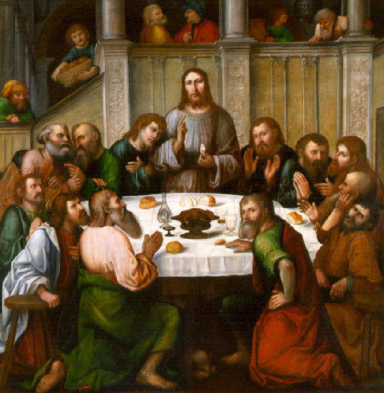 Ultima Cena (dipinto) di Paolo da Cailina il Giovane (metà sec. XVI)