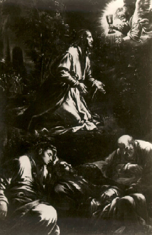 Cristo nell'orto dei Getsemani (dipinto) di Toeput Lodewik detto Pozzoserrato (ultimo quarto sec. XVI)