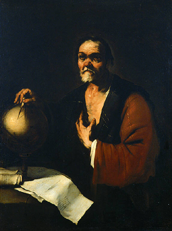 Eraclito (dipinto) di Giordano Luca (terzo quarto sec. XVII)