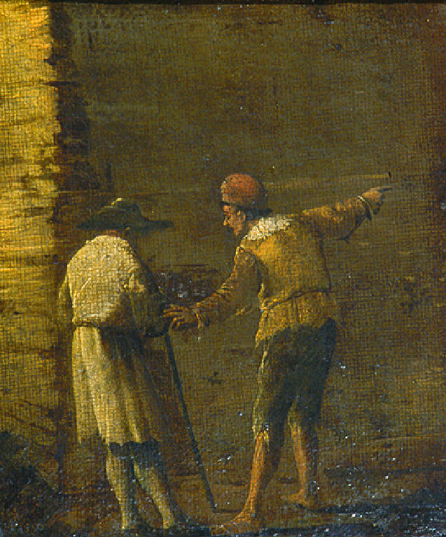 Figure maschili (dipinto) di Ghidoni Matteo detto Matteo dei Pitocchi (sec. XVII)