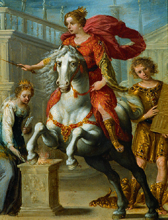 Magnanimità (?) (dipinto) di Cesari Giuseppe detto Cavalier d'Arpino (primo quarto sec. XVII)