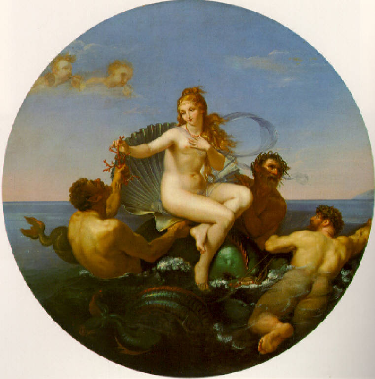 Galatea (dipinto) di Bezzuoli Giuseppe (secondo quarto sec. XIX)