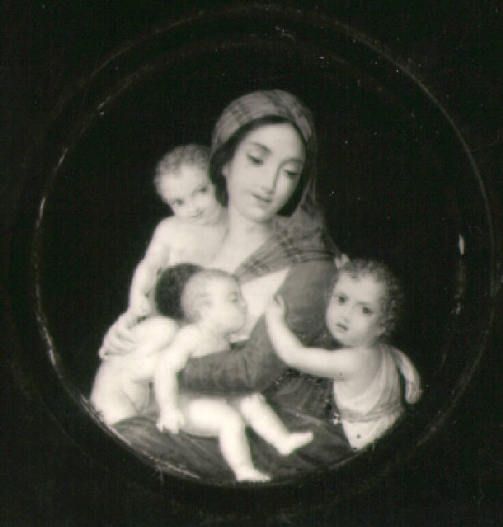Carità (dipinto) di Vergine Pietro (sec. XIX)
