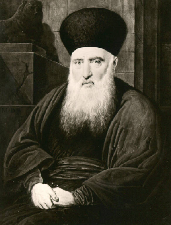 Ritratto di prete armeno (dipinto) di Bisi Michele (sec. XIX)