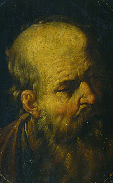 Figura di vecchio (dipinto) di Cifrondi Antonio (secondo quarto sec. XVIII)