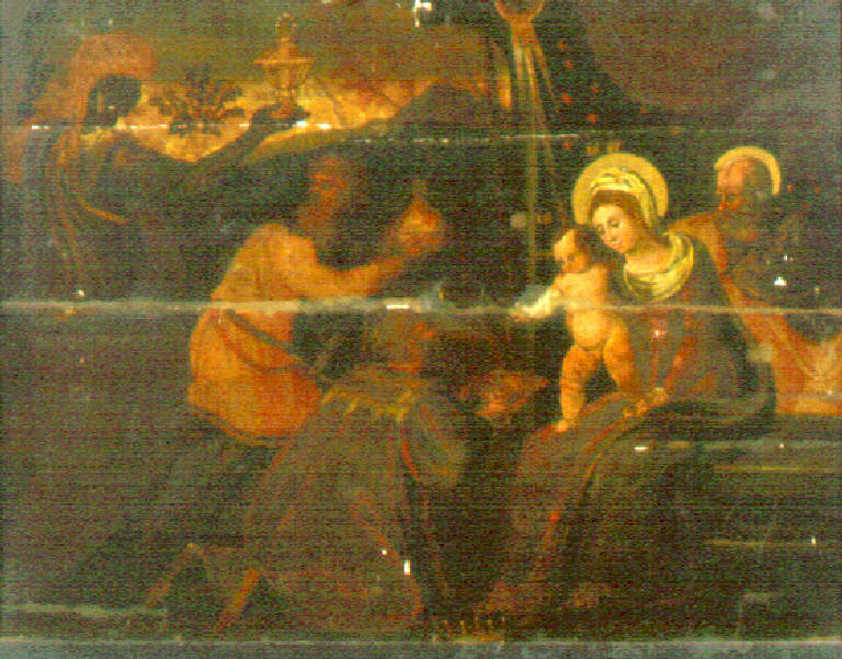 Adorazione dei Magi (dipinto) - scuola veneta-greca (fine sec. XVII)