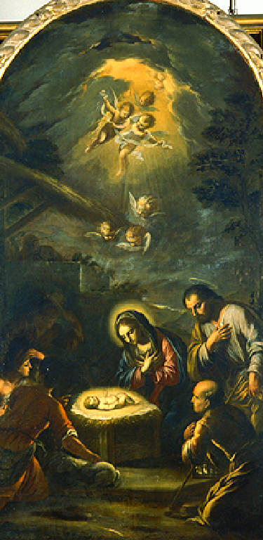 Adorazione dei pastori (dipinto) di Paglia Francesco (ultimo quarto sec. XVII)
