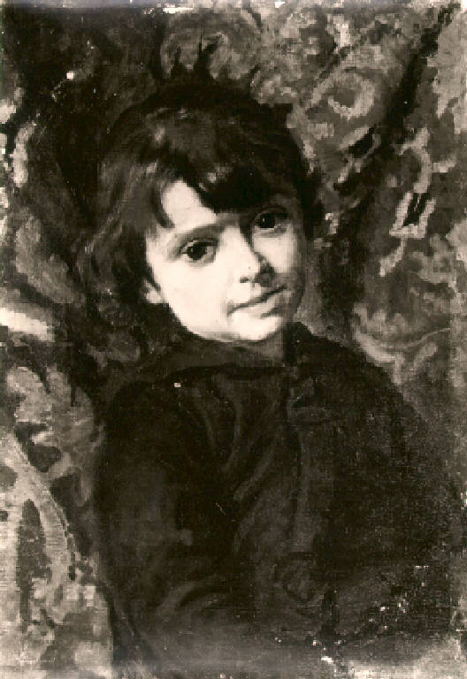 Ritratto irene figlia del pittore roberto venturi (dipinto) di Venturi Roberto (ultimo quarto sec. XIX)
