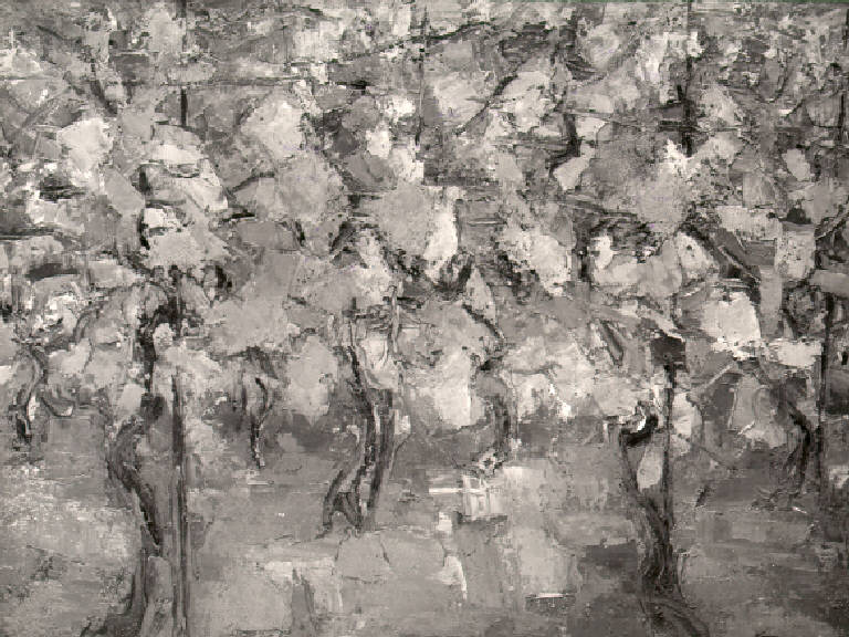 Vigneto d'autunno, Vigneto (dipinto) di Piva Giovanni (terzo quarto sec. XX)