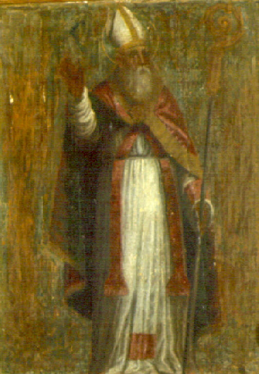 San Nicola da Bari (dipinto) di Ricchino Francesco (terzo quarto sec. XVI)
