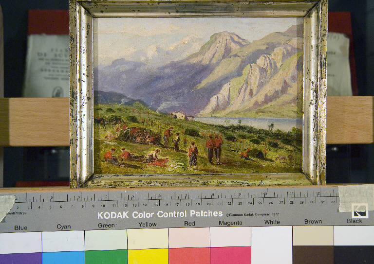 Tirolo avamposto, Terza Guerra d'Indipendenza 1866; campagna volontari garibaldini; Avamposto (dipinto) di ignoto (sec. XIX)