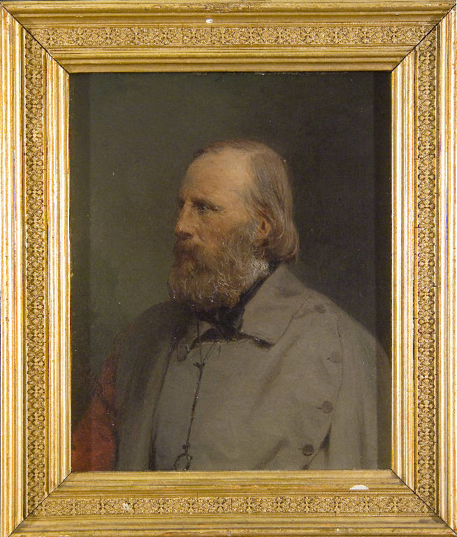 Ritratto di Giuseppe Garibaldi, Giuseppe Garibaldi (dipinto) di Induno, Gerolamo (seconda metà sec. XIX)